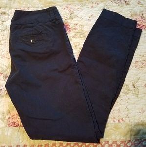 J. Crew Andie Pants 00 Navy Blue